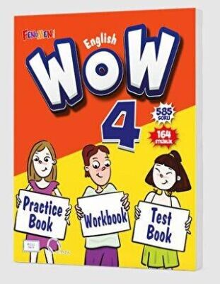 WOW 4.SINIF PRACTIVE BOOK+WORKBOOK+TEST BOOK