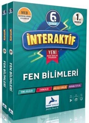 PARAF 6.SINIF FEN BİLİMLERİ İNTERAKTİF ETKİN ÇALIŞMA KİTABI 25-26