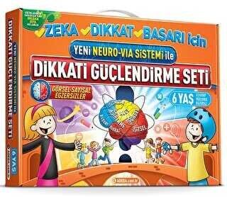 ADEDA DİKKAT GÜÇLENDİRME SETİ 6 YAŞ