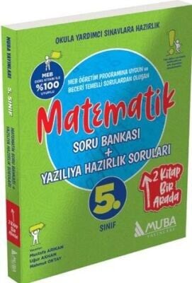 MUBA 5.SINIF MATEMATİK SORU BANKASI+YAZILIYA HAZIRLIK