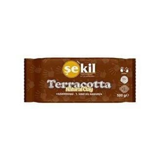 ŞEKİL VAKUMLU KİL HAMURU KAHVERENGİ 500 GR