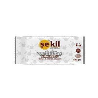 ŞEKİL VAKUMLU SERAMİK HAMURU BEYAZ 500GR