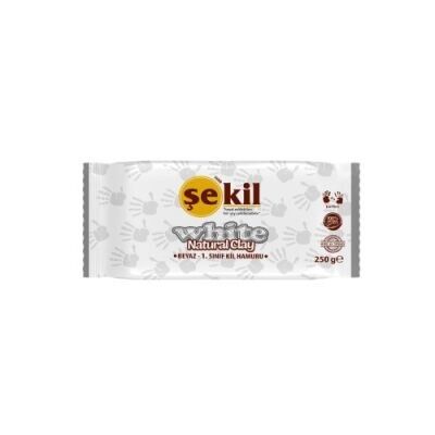ŞEKİL SERAMİK HAMURU 250GR BEYAZ