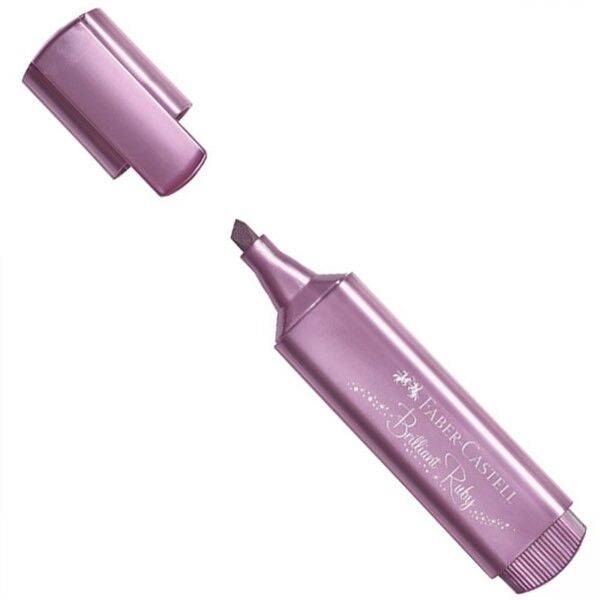 FABER CASTELL FOSFORLU KALEM METALİK RENK MOR 154678