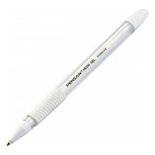 PENSAN NEON JEL KALEM BEYAZ 1 MM