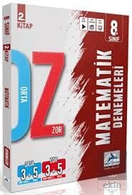 PARAF 8.SINIF MATEMATİK ORTA ZOR BRANŞ DENEME