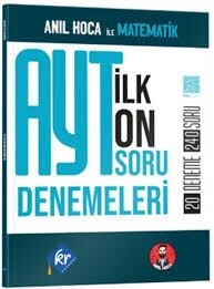 KR AKADEMİ AYT MATEMATİK ANIL HOCA İLE İLK ON SORU DENEMELERİ