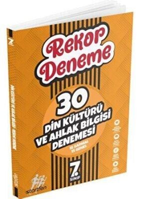 STARTFEN 7.SINIF DİN KÜLTÜRÜ ve AHLAK BİLGİSİ 15 Lİ REKOR DENEME
