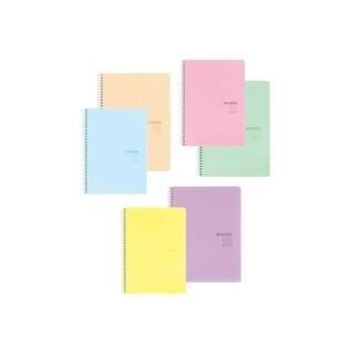 Keskin A5 72 Yp.Kar. PP Kp.Spiralli Pastel Show Defter