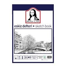 SÜDOR MONALİSA ESKİZ DEFTERİ A3 50YP 120GR.