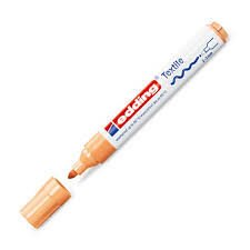 EDDİNG T-SHİRT KALEMİ AÇIK TURUNCU E-4500