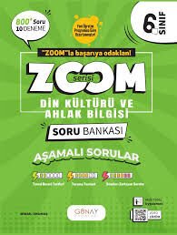 GÜNAY 6.SINIF DİN KÜLTÜRÜ ve AHLAK BİLGİSİ ZOOM SORU BANKASI 25-26