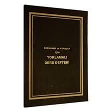 GÜLPAŞ 10 DERSLİ YOKLAMALI SINIF DEFTERİ 28X41