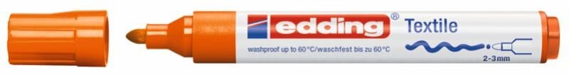 EDDİNG T-SHİRT KALEMİ TURUNCU E-4500