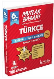 MUBA 6.SINIF TÜRKÇE FASİKÜL+SORU BANKASI 25-26