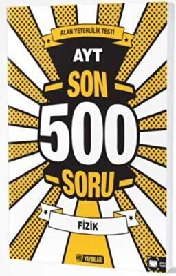 HIZ AYT FİZİK SON 500 SORU