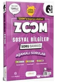 GÜNAY 6.SINIF SOSYAL BİLGİLER ZOOM SORU BANKASI 25-26