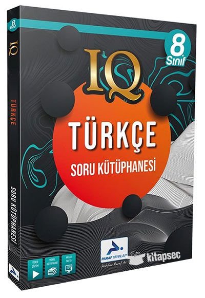 PARAF 8.SINIF TÜRKÇE IQ SORU KÜTÜPHANESİ