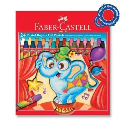 FABER CASTELL 2871 PASTEL BOYA 24 RENK