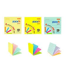 GIPTA STICKN 76X76 MAGIC ÇİZGİLİ 4 PASTEL RENK 100 YP