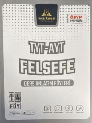 SORU KALESİ TYT-AYT FELSEFE PREMİUM DERS ANLATIM FÖYLERİ