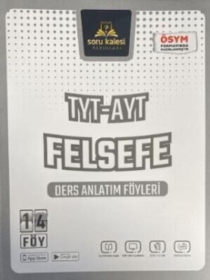 SORU KALESİ TYT-AYT FELSEFE PREMİUM DERS ANLATIM FÖYLERİ