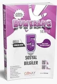 GÜNAY 5.SINIF SOSYAL BİLGİLER BUMERANG ETKİNLİKLİ SORU BANKASI