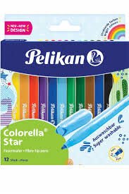 PELİKAN COLORELLA 12 Lİ KEÇELİ KALEM