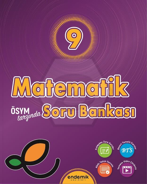 ENDEMİK 9.SINIF MATEMATİK SORU BANKASI 25-26