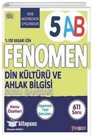 FENOMEN 5.SINIF DİN KÜLTÜRÜ ve AHLAK BİLGİSİ KONU ÖZETLİ SORU BANKASI