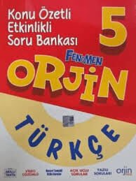 ORJİN 5.SINIF TÜRKÇE KONU ÖZETLİ SORU BANKASI 25-26