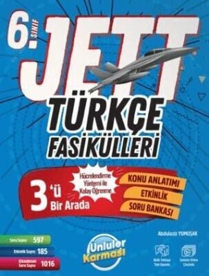 Ünlüler Karmasi 6.Sınıf Türkçe Jett Fasikülleri