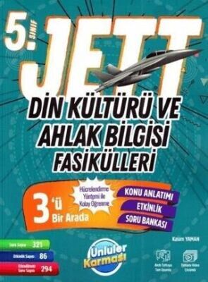 ÜNLÜLER KARMASI 5.SINIF DİN KÜLTÜRÜ VE AHLAK BİLGİSİ JETT FASİKÜLLERİ