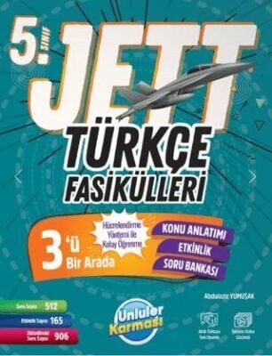 ÜNLÜLER KARMASI 5.SINIF TÜRKÇE JETT FASİKÜLLERİ