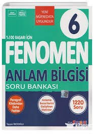 Fenomen 6.Sınıf Anlam Bilgisi Soru Bankasi 25-26