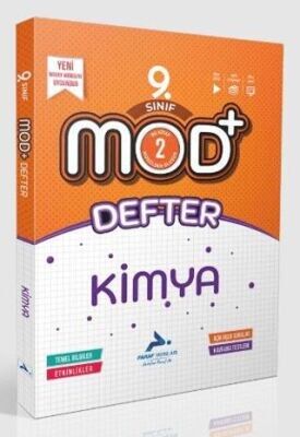 Paraf 9.Sınıf Kimya Mod Defter