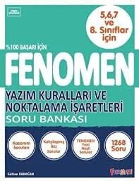 FENOMEN 8.SINIF YAZIM KURALLARI VE NOKTALAMA İŞARETLERİ SORU BANKASI
