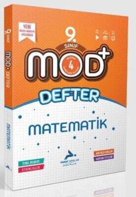 Paraf 9.Sınıf Matematik Mod Defter