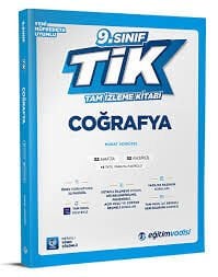 EĞİTİM VADİSİ 9.SINIF COĞRAFYA TAM İZLEME KİTABI 25-26