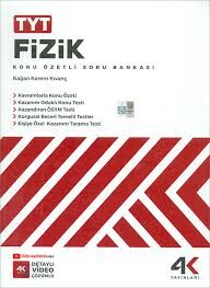 4K TYT FİZİK KONU ÖZETLİ SORU BANKASI (24-25)