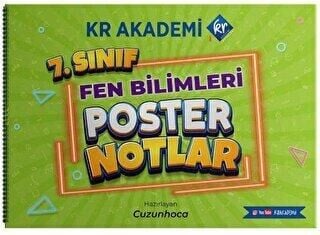 KR AKADEMİ 7.SINIF FEN BİLİMLERİ POSTER NOTLARI