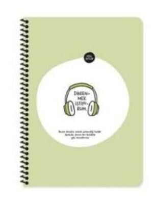 Hisli Şeyler A4 80Yp.Çiz.Spr.Stickerli Defter - Dinlenmek İstiyorum