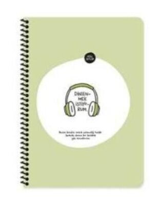 Hisli Şeyler A4 80Yp.Çiz.Spr.Stickerli Defter - Dinlenmek İstiyorum