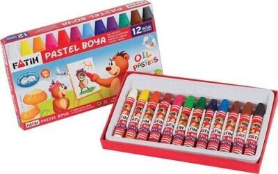 FATİH PASTEL BOYA 12 RENK KING SIZE 12PB12RKS