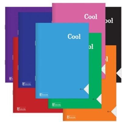 Keskin A4 100Yp.Çizgili PP Kp.Dikişli Cool Defter