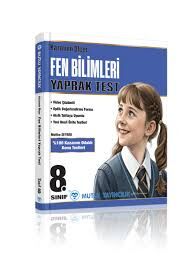 MUTLU 8.SINIF KAZANIM ÖLÇER FEN BİLİMLERİ YAPRAK TEST