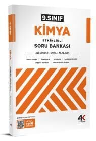 4K 9.SINF KİMYA ETKİNLİKLİ SORU BANKASI (24-25)