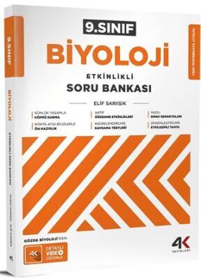 4K 9.SINIF BİYOLOJİ ETKİNLİKLİ SORU BANKASI (25-26)