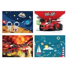 NOKİ 3105E DESENLİ ERKEK ÇITÇITLI EVRAK ZARFI