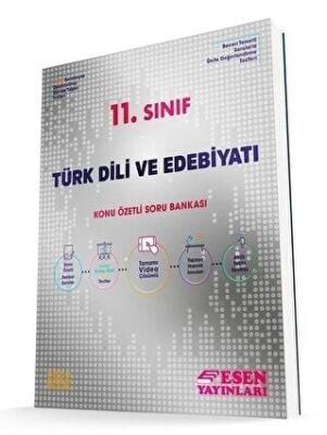 Esen 11.Sınıf Türk Dili ve Edeb. Konu Özetli Soru Bankasi